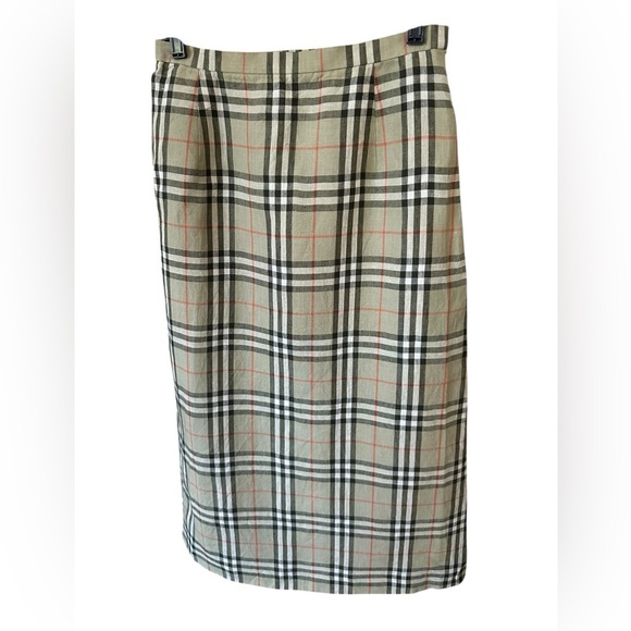 Burberry Plaid Women's Skirt size 13/28 - Picture 4 of 8